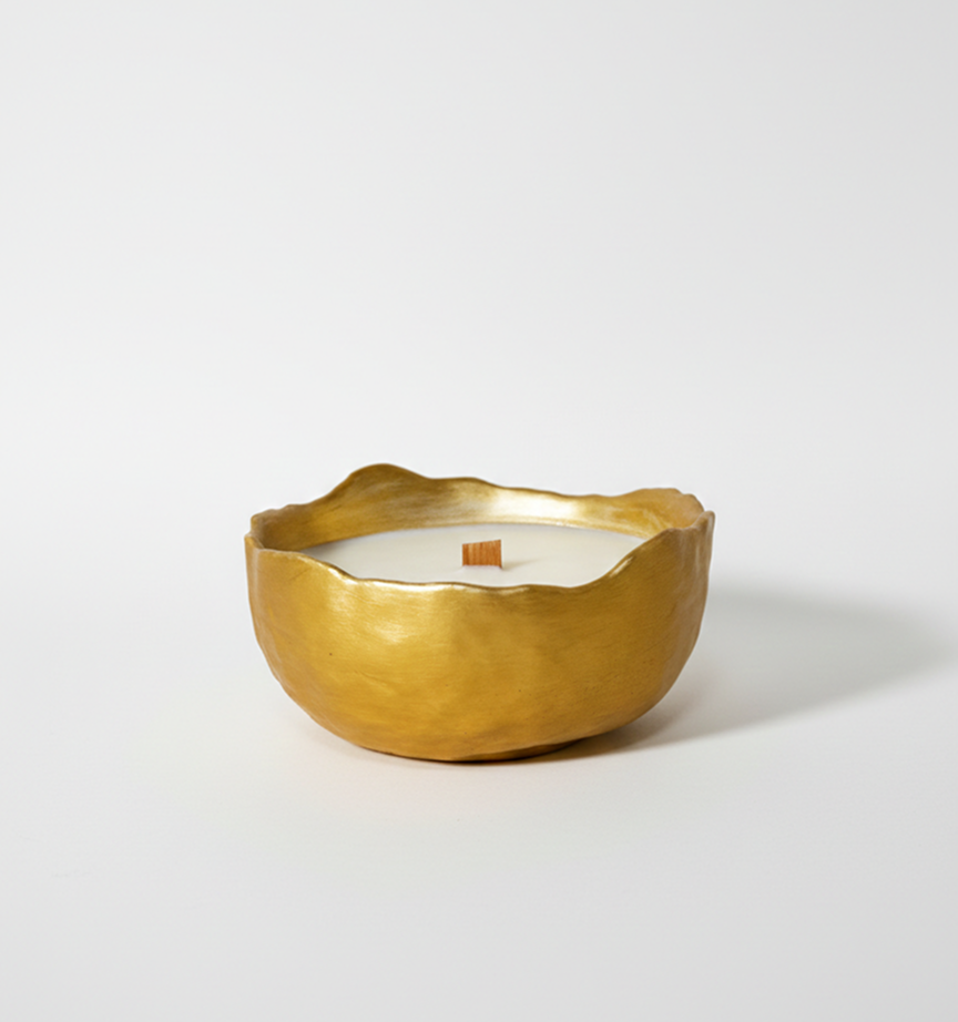 Aura Gold Candle